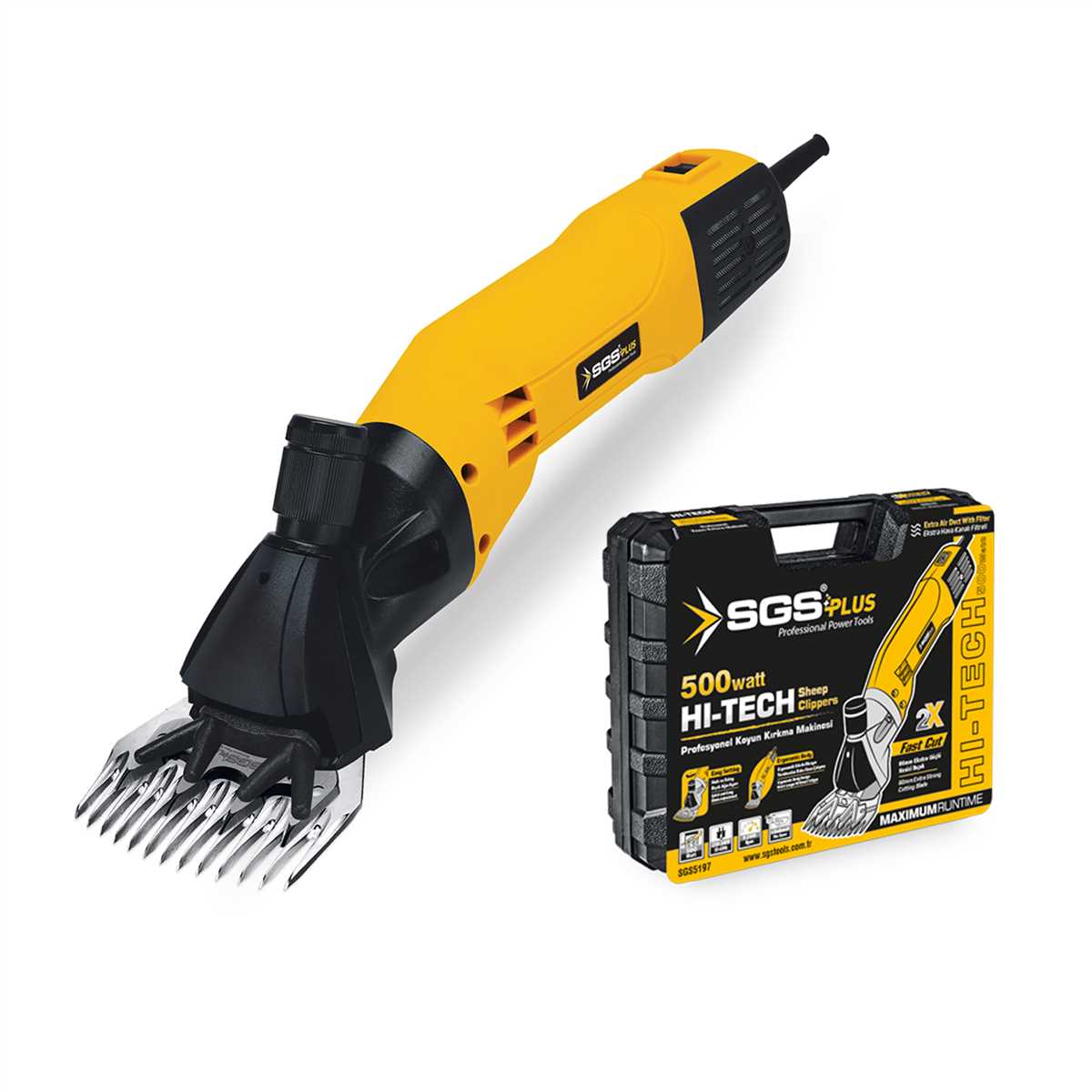 SGS Koyun Kırpma Makinası 500 Watt (5/Koli)✓
